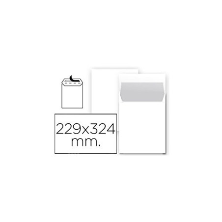 liderpapel sb93 – Pack de 25 enveloppes, Blanc