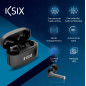 KSIX Noise Cancel 3 Écouteurs sans Fil Bluetooth avec Annulation de Bruit Active ANC + ENC, appels HD, Mode Transparence, Pannea KSIX Noise Cancel 3 Écouteurs sans Fil Bluetooth avec Annulation de Bruit Active ANC + ENC, appels HD, Mode Transparence, Pannea