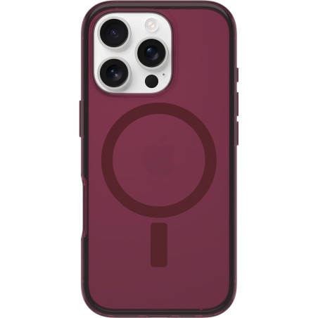OtterBox Symmetry Series Clear MagSafe Coque pour iPhone 16 Pro, Antichoc, Anti-Chute, Fine, supporte 3X Plus de Chutes Que la N