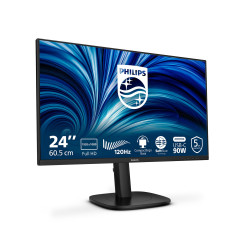 Philips 24B2U3301 - Moniteur Full HD 24 Pouces, réglable en Hauteur 130 mm, Haut-parleurs (1920x1080, 120 Hz, 1x HDMI 1.4, 1. DP
