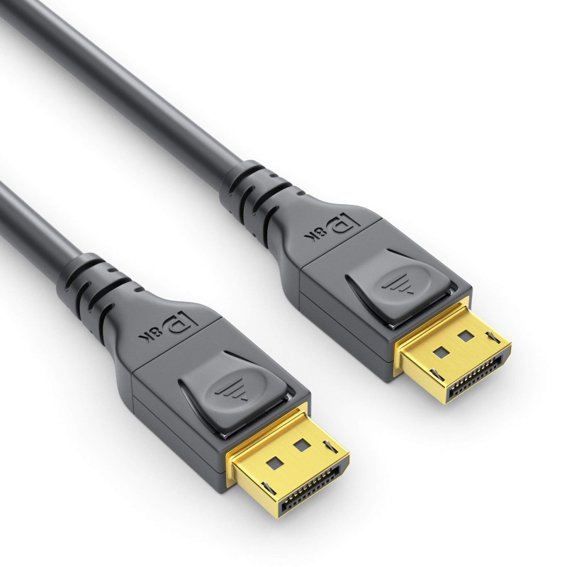 PureLink PI5010-010 Câble DisplayPort 1.4, 8K, 4320p, (connecteur DisplayPort sur connecteur DisplayPort), 1,00m, Noir PureLink PI5010-010 Câble DisplayPort 1.4, 8K, 4320p, (connecteur DisplayPort sur connecteur DisplayPort), 1,00m, Noir