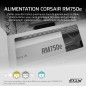 CORSAIR RM750e (2025) Alimentation ATX Entièrement Modulaire à Faible Bruit avec Câble 12V-2x6 – Compatible ATX 3.1 et PCIe 5.1, CORSAIR RM750e (2025) Alimentation ATX Entièrement Modulaire à Faible Bruit avec Câble 12V-2x6 – Compatible ATX 3.1 et PCIe 5.1,