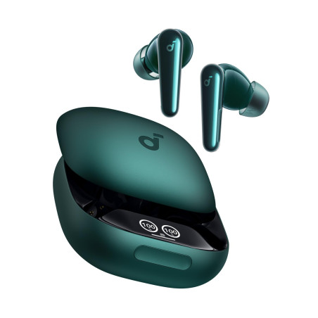 soundcore Liberty 4 Pro, écouteurs sans fil à réduction de bruit, 7 capteurs et réduction de bruit adaptative, chargement 2× plu