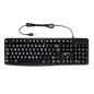 Geemarc KBSV3_BLK_GE Clavier USB Allemand, QWERTZ, Windows® Noir Extragroße Tasten Geemarc KBSV3_BLK_GE Clavier USB Allemand, QWERTZ, Windows® Noir Extragroße Tasten