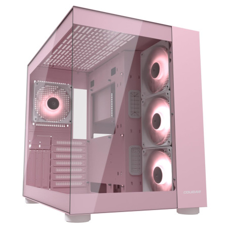 Cougar Gaming - Boitier PC - FV150RGB - Mini-ITX, Micro-ATX et ATX - Double Chambre - Compatible GPU 400 mm - ARGB - Refroidisse