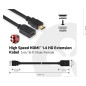 Club 3D HDMI Rallonge Fiche mâle HDMI-A, Prise Femelle HDMI-A 5.00 m Noir CAC-1320 Câble HDMI Club 3D HDMI Rallonge Fiche mâle HDMI-A, Prise Femelle HDMI-A 5.00 m Noir CAC-1320 Câble HDMI