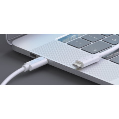 PureLink Câble USB-C vers USB-C, USB 3.1 Gen 1 avec transfert de données 5 GO/s, blanc, 1,50 m