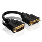 PureLink PI070 Adaptateur PureInstall High Speed DVI/DVI, Prise mâle DVI-D (18+1) vers Prise Femelle DVI-D (24+1), Longueur 0,1 PureLink PI070 Adaptateur PureInstall High Speed DVI/DVI, Prise mâle DVI-D (18+1) vers Prise Femelle DVI-D (24+1), Longueur 0,1