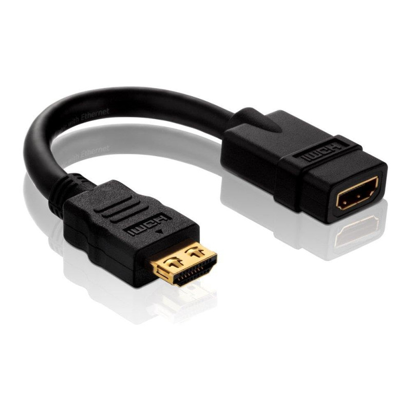 PureLink PI030 Adaptateur HDMI High Speed PureInstall fiche HDMI A vers Prise HDMI A avec 0,1 m PureLink PI030 Adaptateur HDMI High Speed PureInstall fiche HDMI A vers Prise HDMI A avec 0,1 m