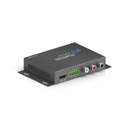 PureTools C-HDADE - De-Embedder Audio HDMI 4K (60Hz 4: 4: 4) avec HDR