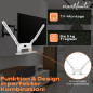PureMounts PM-SOM-081 para montaje directo en TV, compatible con la barra de sonido SONOS BEAM, carga útil: 5 kg, blanco PureMounts PM-SOM-081 para montaje directo en TV, compatible con la barra de sonido SONOS BEAM, carga útil: 5 kg, blanco