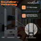 PureMounts PM-SOM-080 pour montage direct sur téléviseur compatible avec SONOS BEAM Barre de son, charge utile: 5 kg, noir PureMounts PM-SOM-080 pour montage direct sur téléviseur compatible avec SONOS BEAM Barre de son, charge utile: 5 kg, noir