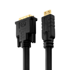 PureLink PI3000-020 Cble de connexion HDMI à Single Link DVI (2K FullHD (1080p), Ethernet), HDMI-A mle vers DVI-D mle (18+1), ce