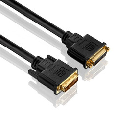 PureLink PI4300-020 Câble d'extension Dual Link DVI (WUXGA (1920x1200)), DVI-D femelle (24+1) à DVI-D mâle (24+1), certifié, 2,0