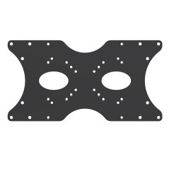 PureMounts ADAPT-B Plaque Adaptateur VESA universel pour l'Élargissement des Distances VESA, agrandit de VESA 50x50 jusqu'à 400x
