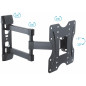 PureMounts PM-FM12-200 Support Murale pour Télévision 58-107 cm Noir PureMounts PM-FM12-200 Support Murale pour Télévision 58-107 cm Noir