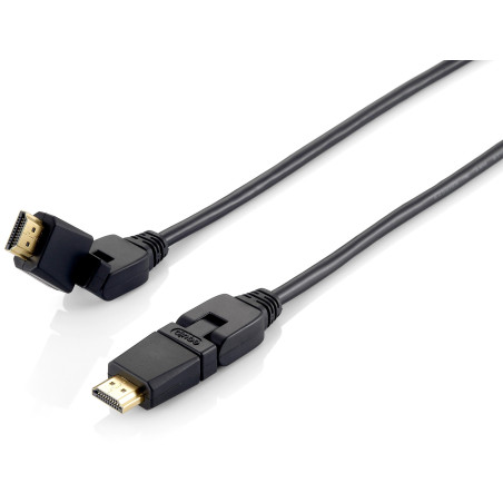Equip 119362 Câble 2 m Noir