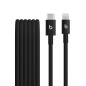 Beats USB-C vers Lightning Câble tissé , charge rapide, durable/anti-nœuds, chargeur compatible pour les appareils Apple à port 