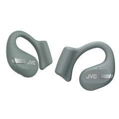 JVC Nearphones HA-NP50T-G True Wireless, Design Oreilles Libres, Ecoutez de la Musique sans Vous Couper du Monde, Légers, ANC po