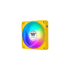 Thermaltake CT120 EX Reverse ARGB Sync | 120mm | Pack de 3 | Aimants MagForce 2.0 en série | PWM 500–2000 TR/Min | 9 LED | Synch