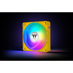 Thermaltake CT120 EX Reverse ARGB Sync | 120mm | Pack de 3 | Aimants MagForce 2.0 en série | PWM 500–2000 TR/Min | 9 LED | Synch