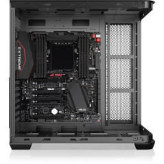 RAIJINTEK ATREUS BT7 Boîtier PC de jeu E-ATX en verre trempé incurvé, 7 x 120 mm, miroir infini, ventilateurs ARGB PWM, haute ci