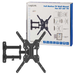 LogiLink BP0004 Support TV Mural Noir