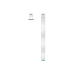 Samsung Galaxy Bracelet officiel en tissu (M/L) pour Galaxy Watch 7, bleu et blanc