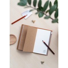Grupo Erik - Ensemble Carnet de Voyage Harry Potter Poufsouffle - Carnet de Notes 2 en 1 - Notebook Simili Cuir