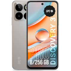 SPC Discovery 3 Pro - Smartphone 6,7 po IPS 120Hz | Mémoire Interne 256 Go, RAM 8 Go | Triple caméra 50MP, Avant 32MP | NFC, eSI