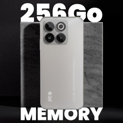 SPC Discovery 3 Pro - Smartphone 6,7 po IPS 120Hz | Mémoire Interne 256 Go, RAM 8 Go | Triple caméra 50MP, Avant 32MP | NFC, eSI