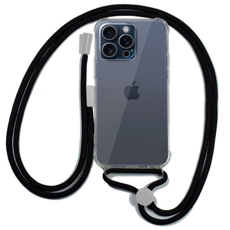 Coque Cool pour iPhone 15 Pro Cordon Noir