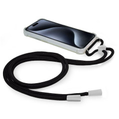 Coque Cool pour iPhone 15 Pro Cordon Noir