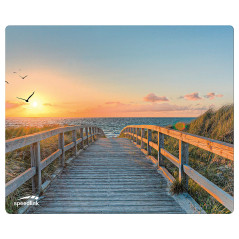 Speedlink Tapis de Souris Silk - Tapis de Souris doté d’Une Surface Textile Souple, d’Un Effet Antistatique et de propriétés de