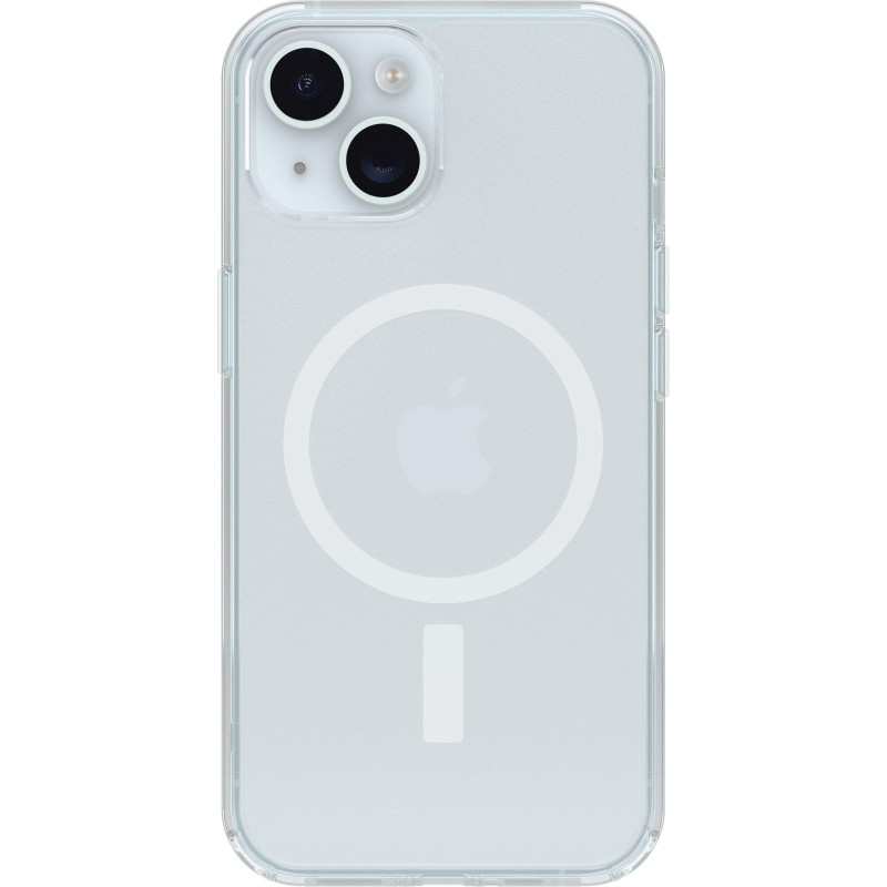 Otterbox Symmetry Series Clear MagSafe Coque pour iPhone 17e, 16e, 15, 14, 13, Antichoc, Anti-Chute, Fine, supporte 3X Plus de C Otterbox Symmetry Series Clear MagSafe Coque pour iPhone 17e, 16e, 15, 14, 13, Antichoc, Anti-Chute, Fine, supporte 3X Plus de C