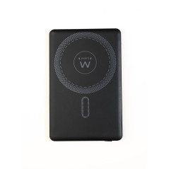 Ewent Power Bank EW1160 UltraSlim 5000mAh MagSafe® PD 20W - Chargeur Portable Rapide, Compact, Compatible iPhone, Samsung, Xiaom