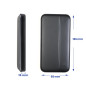 EWENT Power Bank EW1161 Thin 10000mAh PD 22.5W - Chargeur Rapide, Ultra Mince, Charge simultanée de 3 appareils, Compatible avec EWENT Power Bank EW1161 Thin 10000mAh PD 22.5W - Chargeur Rapide, Ultra Mince, Charge simultanée de 3 appareils, Compatible avec