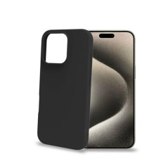 Celly Coque pour téléphone Portable iPhone 16 Pro Noire - Marque EAN : 8021735210641