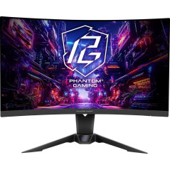 Asrock PG27QRT2A Phantom Gaming Computer Monitor 68,6 cm (27") 2560x1440 px QHD Schwarz (PG27QRT2A)
