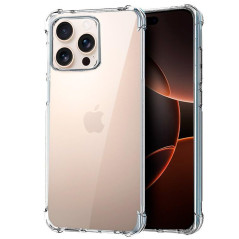 Cool Coque Antichoc Transparente pour iPhone 16 Pro Max