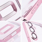 Cool Coque pour Samsung A165 Galaxy A16 / A16 5G Bord métallique (Rose) Cool Coque pour Samsung A165 Galaxy A16 / A16 5G Bord métallique (Rose)