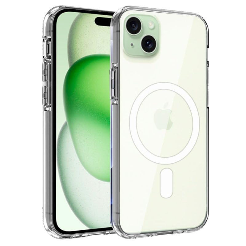 Coque Cool pour iPhone 15 Plus Magnétique Transparent