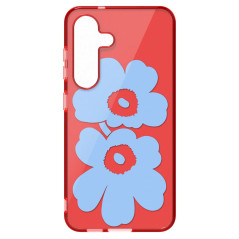 SAMSUNG Marimekko Unikko Coque Hybride Galaxy S25 Rouge
