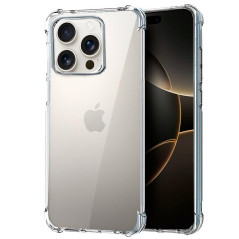 Cool Coque Antichoc Transparente pour iPhone 16 Pro