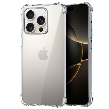 Cool Coque Antichoc Transparente pour iPhone 16 Pro