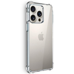 Cool Coque Antichoc Transparente pour iPhone 16 Pro