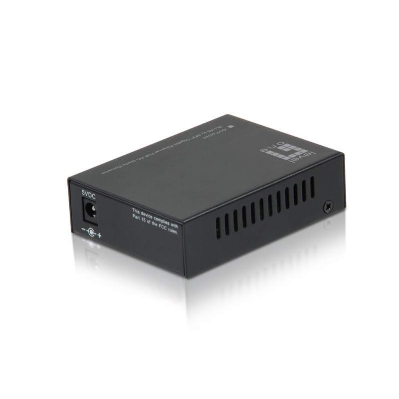LevelOne GVT-2010 convertisseur de support réseau Noir - Convertisseurs de support réseau (IEEE 802.3,IEEE 802.3ab,IEEE 802.3af, LevelOne GVT-2010 convertisseur de support réseau Noir - Convertisseurs de support réseau (IEEE 802.3,IEEE 802.3ab,IEEE 802.3af,