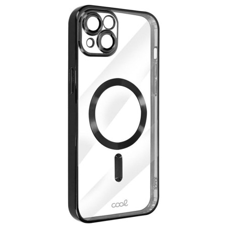 Cool Coque magnétique avec Bord Noir pour iPhone 16 Pro