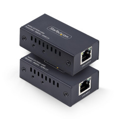 StarTech Prolongateur HDMI sur CAT5e/CAT6, 4K 60Hz, Jusqu'à 60m, Kit Émetteur et Récepteur, Alimentation par Câble
