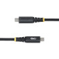 StarTech.com Câble de Charge USB-C de 2m, PD EPR 240 W (5 A), Gaine Tressée/Silicone Double Couche, Cordon USB 2.0, USB-IF